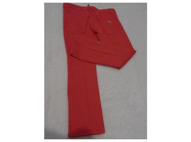 Vaqueros Dsquared2 Rojos de Algodón Roja - vista 4