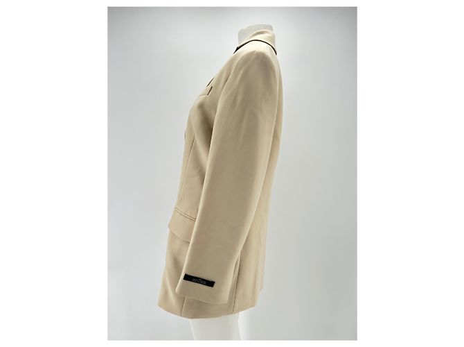 Autre Marque ROKH Jacken T.FR 38 Polyester Beige - Ansicht 4