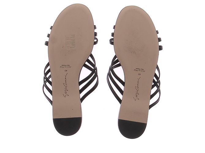 Sandali GIORGIO ARMANI T.EU 40 Pelle Nero - vista 7