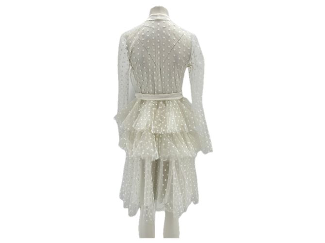 Philosophy di Lorenzo Serafini PHILOSOPHY VON LORENZO SERAFINI Kleider T.FR 36 Polyester Weiß - Ansicht 2