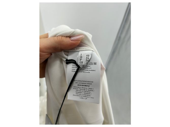 Philosophy di Lorenzo Serafini PHILOSOPHY VON LORENZO SERAFINI Kleider T.FR 36 Polyester Weiß - Ansicht 7
