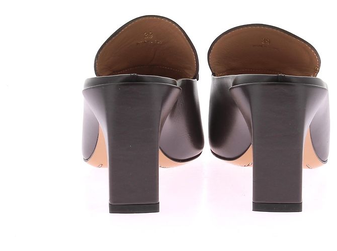 Mules e zoccoli TOD'S T.EU 39 Pelle Marrone - vista 5