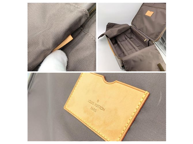 Louis Vuitton Monogramma Pegase 55 Trolley da Viaggio Business Marrone - vista 4