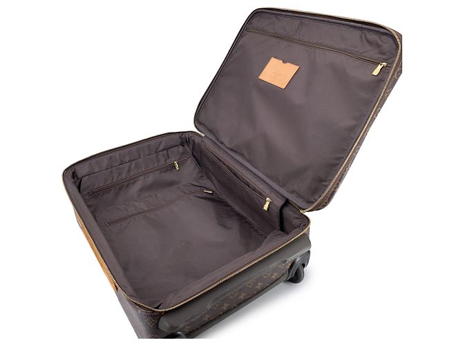 Louis Vuitton Monogramma Pegase 55 Trolley da Viaggio Business Marrone - vista 6