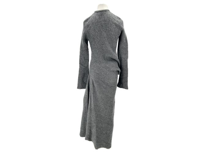 Autre Marque GIA STUDIOS Kleider T.FR 38 Wolle Grau - Ansicht 2