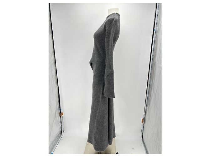Autre Marque GIA STUDIOS Kleider T.FR 38 Wolle Grau - Ansicht 4