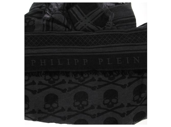 Sciarpe PHILIPP PLEIN T. Seta - vista 2