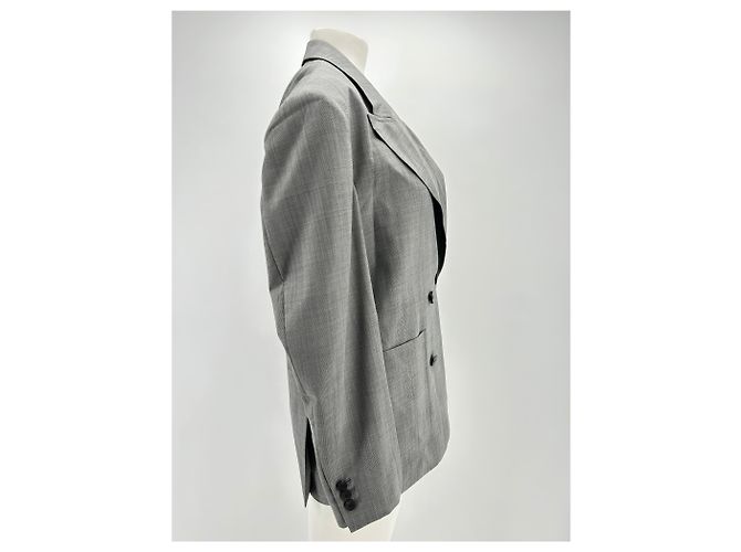 Autre Marque WOOYOUNGMI Jacken T.FR 44 Wolle Grau - Ansicht 3