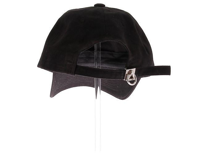 Autre Marque NON FIRMATO / NON FIRMA Cappelli e berretti T.Internazionale S Cotone Nero - vista 2