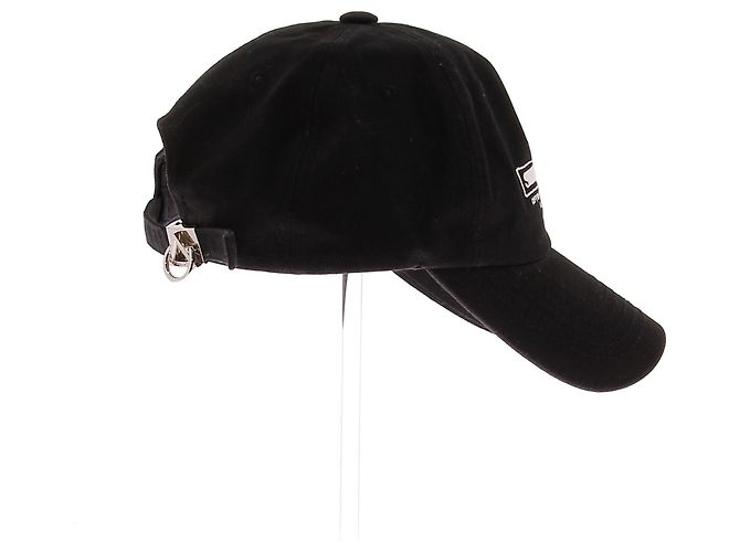 Autre Marque NON FIRMATO / NON FIRMA Cappelli e berretti T.Internazionale S Cotone Nero - vista 3