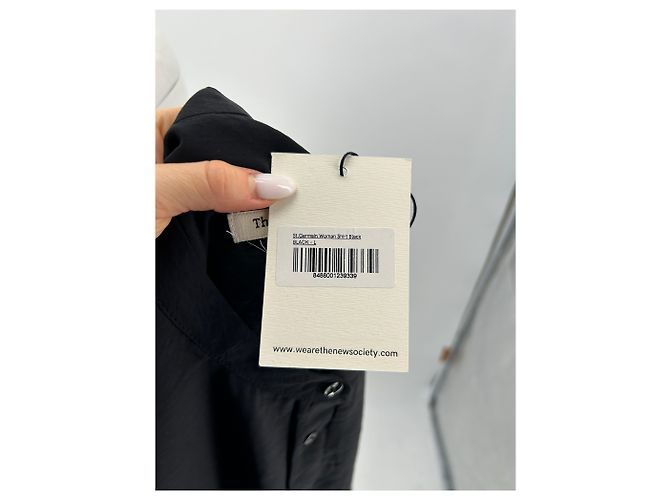 Autre Marque DIE NEUE GESELLSCHAFT Tops T.International L Polyester Schwarz - Ansicht 5