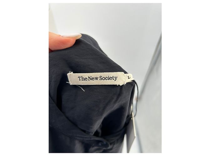 Autre Marque DIE NEUE GESELLSCHAFT Tops T.International L Polyester Schwarz - Ansicht 6