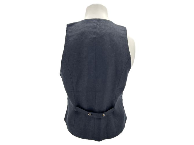 Autre Marque POSSE Tops T.International M Lino Negro - vista 2