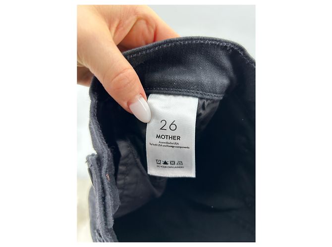 MOTHER Jeans T.US 26 Algodón Negro - vista 4