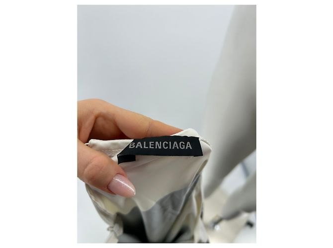 BALENCIAGA Kleider T.FR 38 Polyester Schwarz - Ansicht 7
