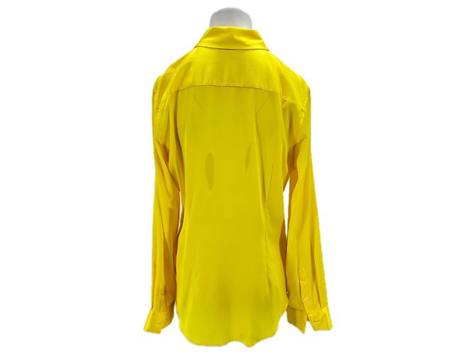 Autre Marque DE FUTURO Tops T.Internacional S Seda Amarillo - vista 2