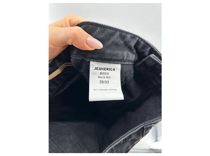 Autre Marque JEANERICA Jeans T.US 28 Algodón Negro - vista 4