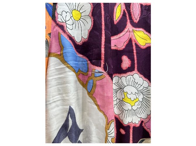 Pantalones ETRO T.IT 42 Viscosa Multicolor - vista 3