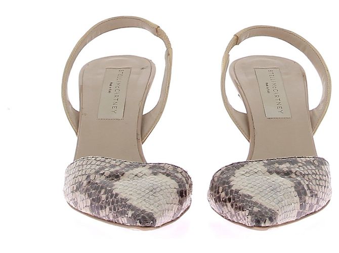 Stella Mc Cartney STELLA MCCARTNEY Absätze T.EU 36.5 Leder Beige - Ansicht 4