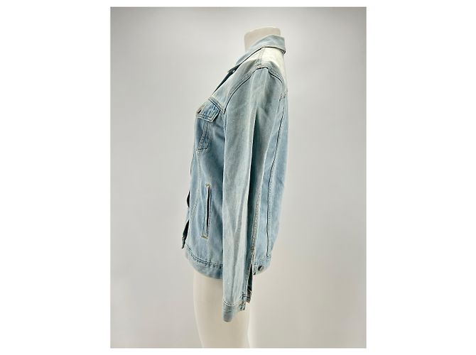 GAP Chaquetas T.Internacional XS Algodón Azul - vista 4