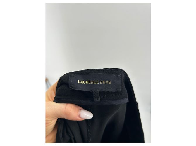 LAURENCE BRAS Hosen T.0-5 0 Polyester Schwarz - Ansicht 3