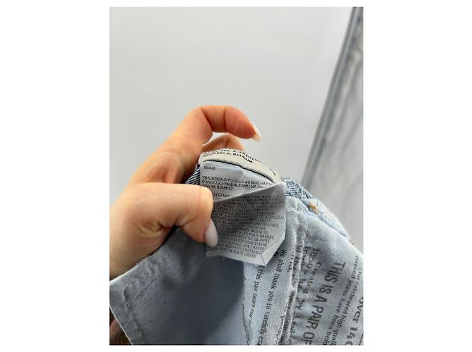 Jeans LEVI'S T.US 30 Cotone Blu - vista 4