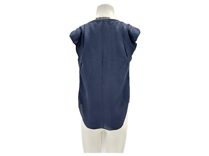 PROENZA SCHOULER Tops T.0-5 0 Seda Azul marino - vista 2