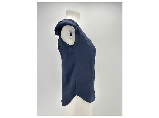 PROENZA SCHOULER Tops T.0-5 0 Seda Azul marino - vista 3