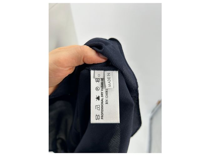 PROENZA SCHOULER Tops T.0-5 0 Seda Azul marino - vista 7