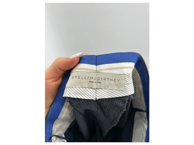 Stella Mc Cartney STELLA MCCARTNEY Pantalones T.IT 42 Lana Gris - vista 3