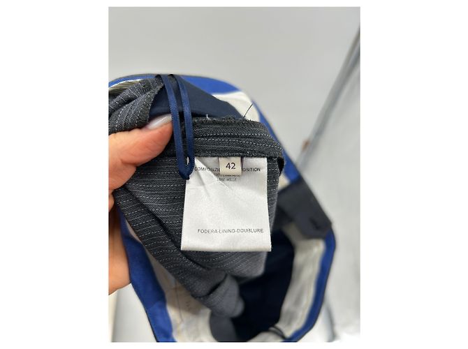 Stella Mc Cartney STELLA MCCARTNEY Pantalones T.IT 42 Lana Gris - vista 4