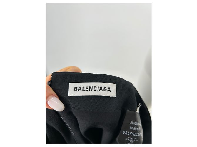 Faldas BALENCIAGA T.FR 36 Lana Negro - vista 2