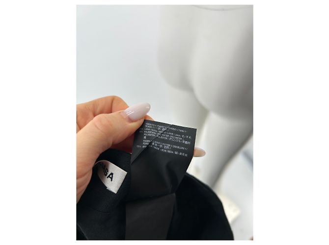 Faldas BALENCIAGA T.FR 36 Lana Negro - vista 3