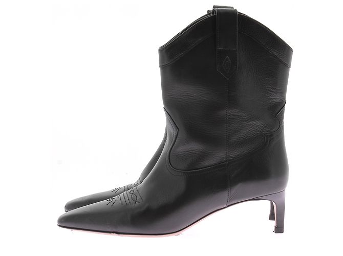 BA&SH Ankle boots T.EU 38 Leather - view 3