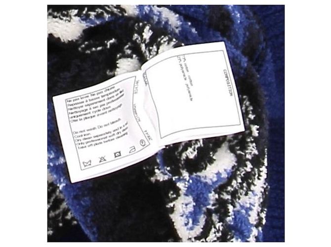 CHANEL Punto T.FR 36 Algodón Azul - vista 6