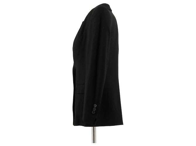 Jaquetas YVES SAINT LAURENT T.FR 40 Cashmere Preto - vista 4