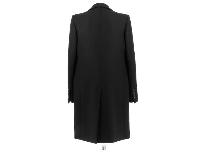 Stella Mc Cartney Casacos STELLA MCCARTNEY T.IT 42 Lã Preto - vista 2