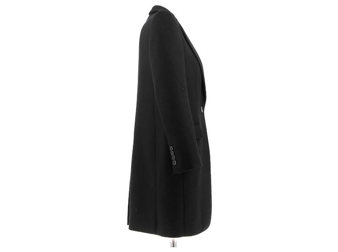 Stella Mc Cartney Casacos STELLA MCCARTNEY T.IT 42 Lã Preto - vista 4