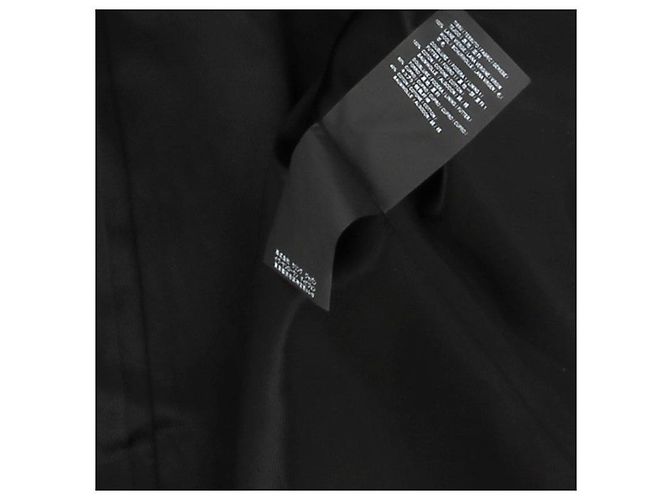 Abrigos SAINT LAURENT T.FR 38 Lana Negro - vista 7