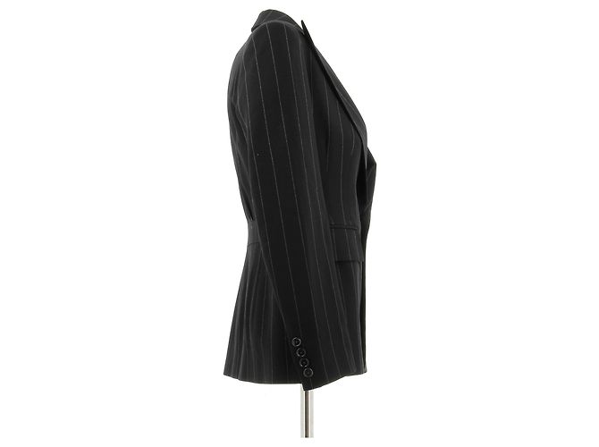 Giacche RALPH LAUREN COLLECTION T.US 4 in lana Nero - vista 4