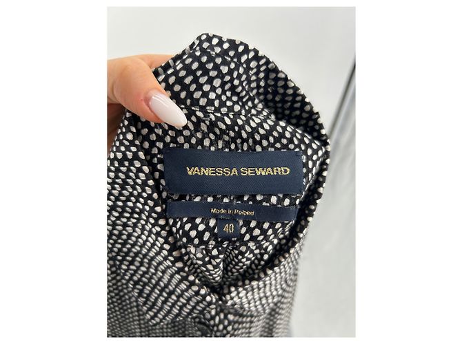 VANESSA SEWARD Tops T.FR 40 Seda Negro - vista 5