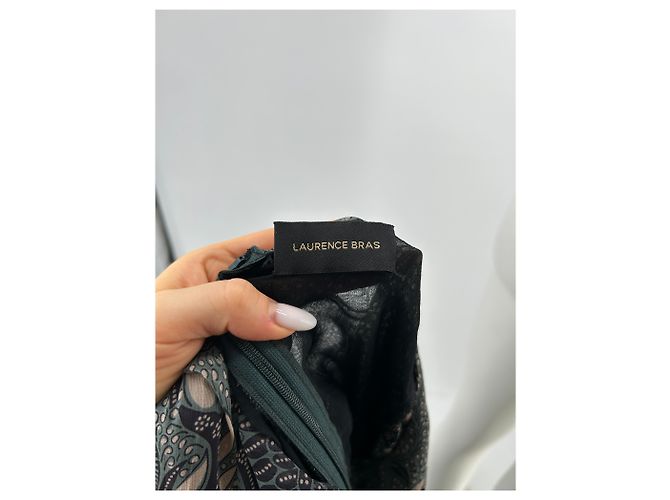 LAURENCE BRAS Vestidos T.0-5 2 Viscosa Negro - vista 4