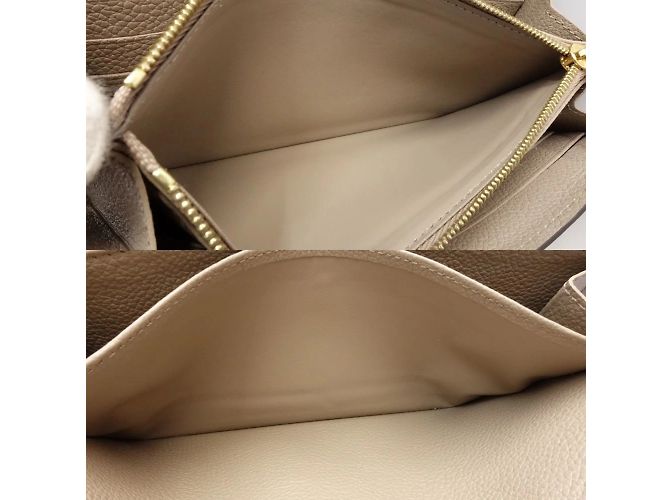 Cartera Larga Louis Vuitton en Tourterelle Gris - vista 9