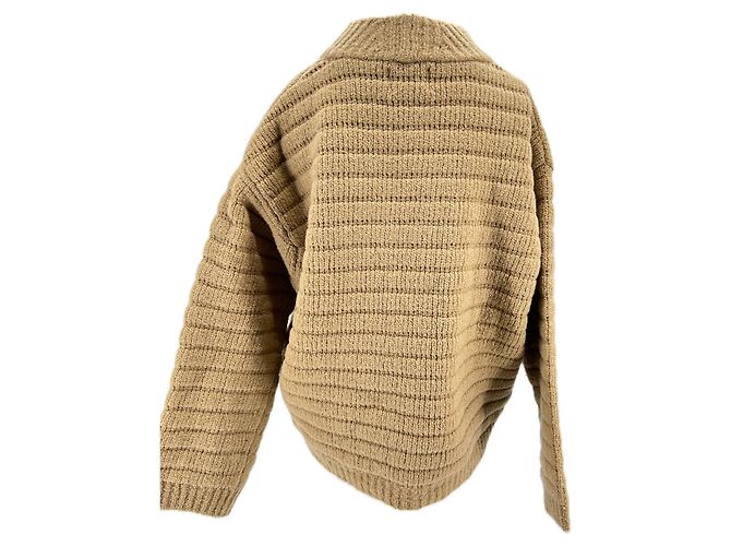 Autre Marque LOULOU STUDIO Strickwaren T.International M Wolle Braun - Ansicht 2