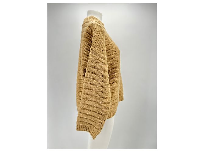 Autre Marque LOULOU STUDIO Strickwaren T.International M Wolle Braun - Ansicht 3