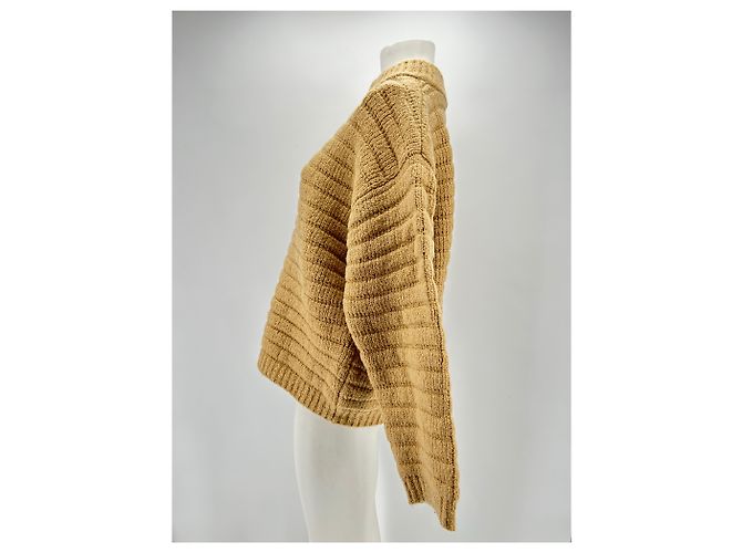 Autre Marque LOULOU STUDIO Strickwaren T.International M Wolle Braun - Ansicht 4