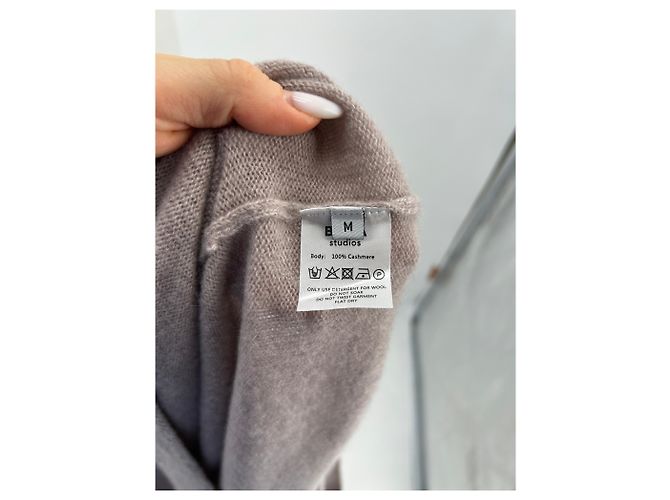 Autre Marque NO FIRMADO / NO FIRMADO Tejido T.International M Cachemira Castaño - vista 6