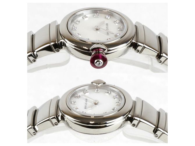 Bulgari Relógio de quartzo Bvlgari Lucea LU23S para mulheres - vista 3