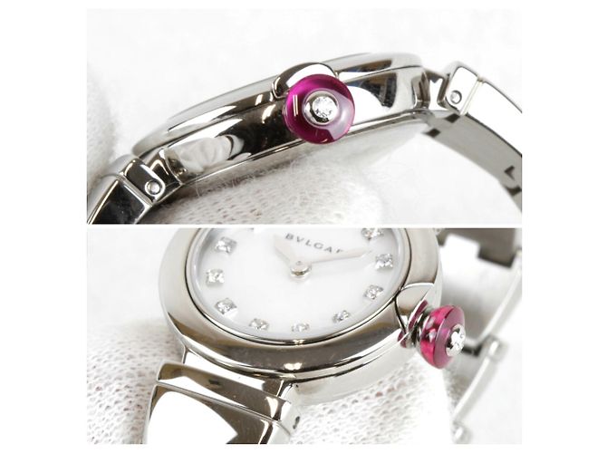Bulgari Relógio de quartzo Bvlgari Lucea LU23S para mulheres - vista 7