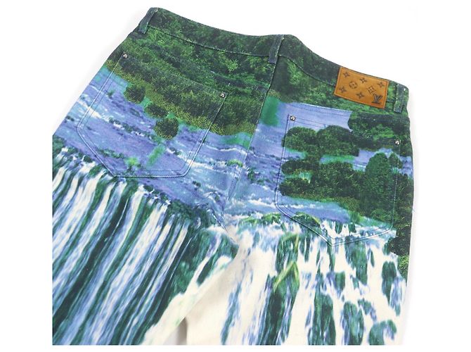 Pantaloni paesaggio Amen Break Louis Vuitton Multicolore - vista 4